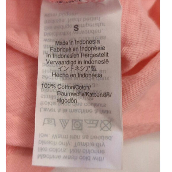 J. Crew Pink Vintage Cotton Crew Neck Tee Size S - Picture 5 of 7